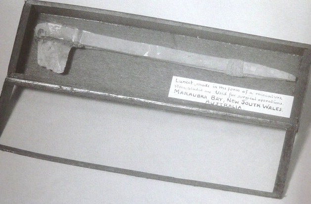 Miniature axe for surgical operations from  Maroubra